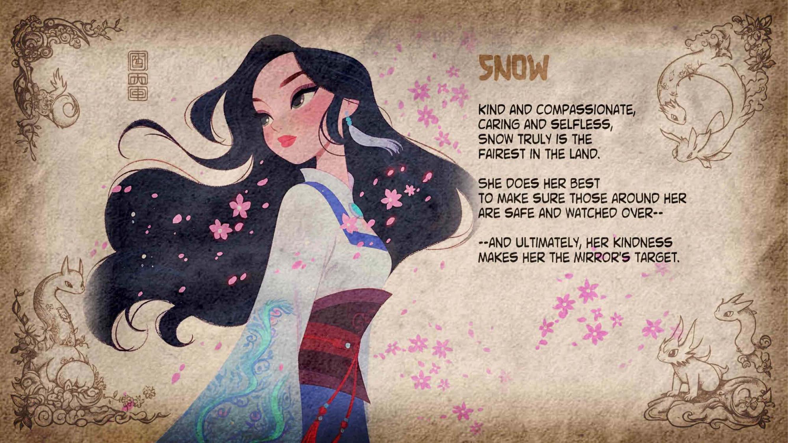 Snow character bio