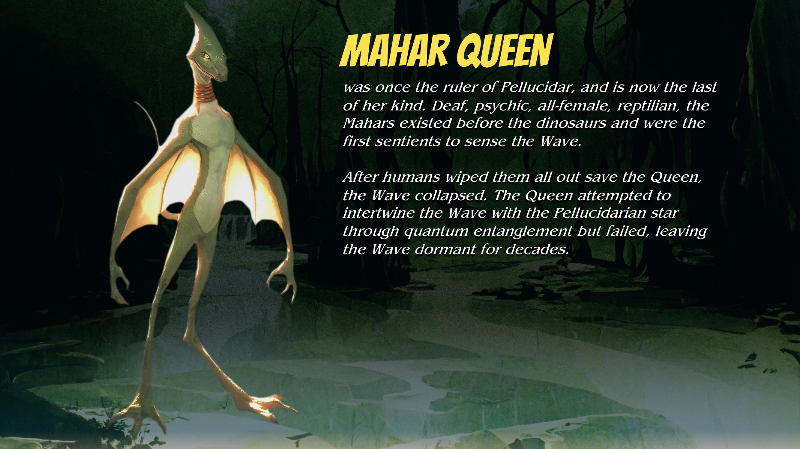 Mahar Queen character bio